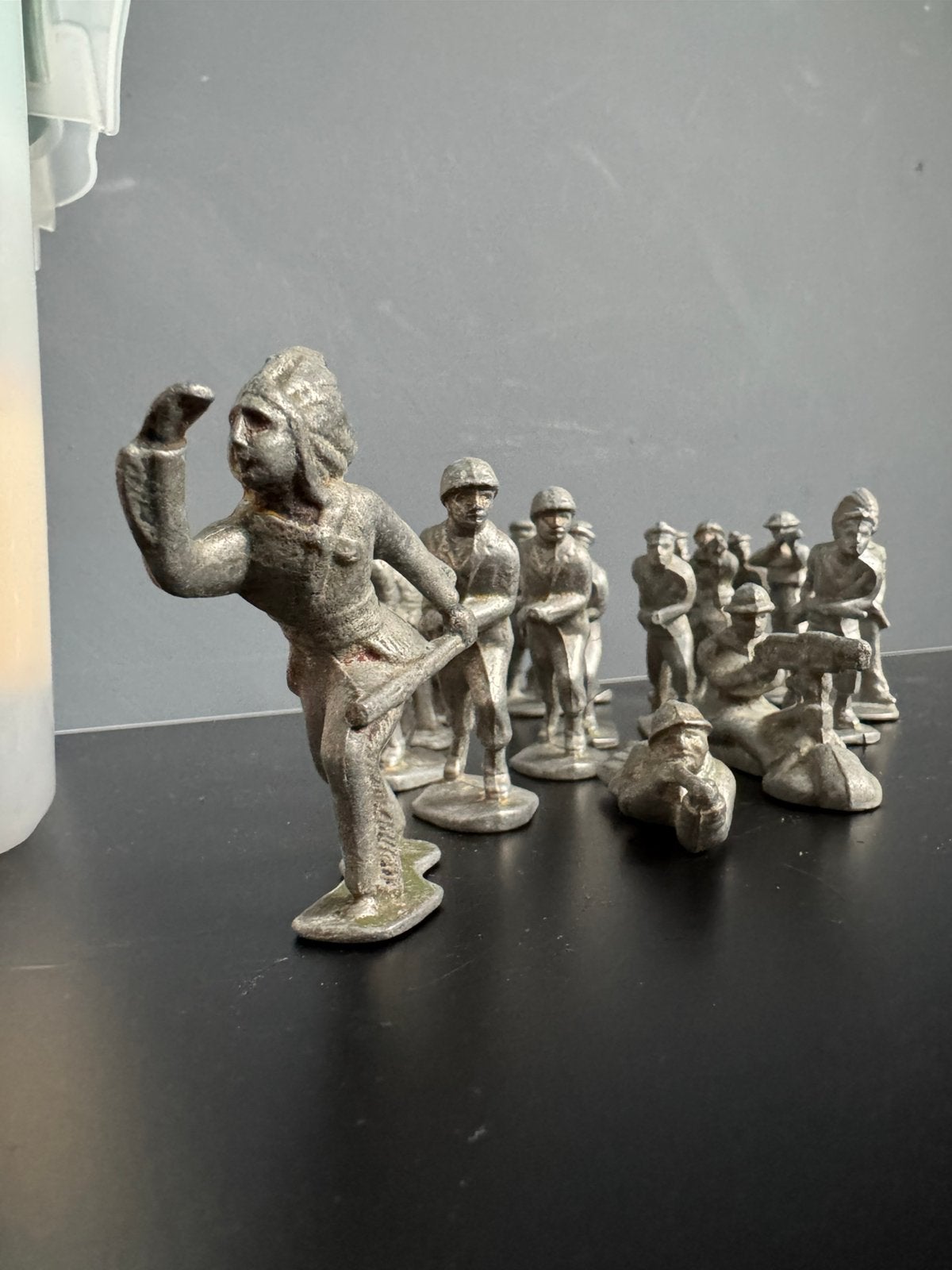 Soldaatjes , geen merkteken gevonden., Verzamelen, Militaria | Algemeen, Ophalen of Verzenden, Overige soorten, Overige gebieden