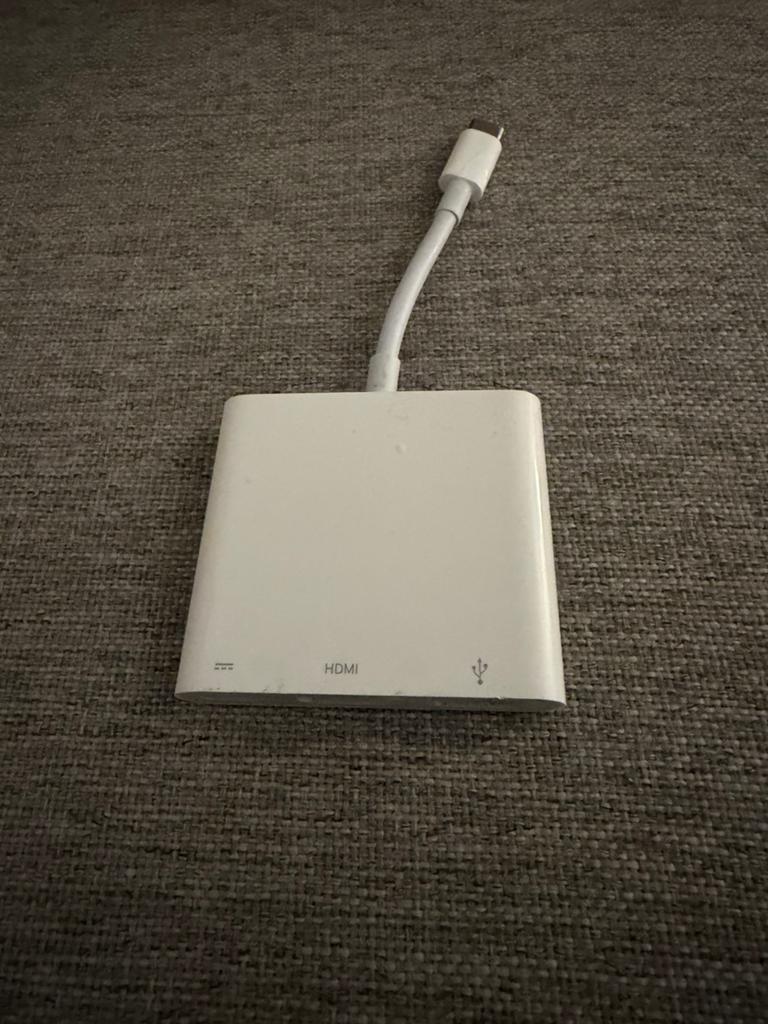Apple usbc digital av multipoort adapter, Ophalen of Verzenden, Zo goed als nieuw