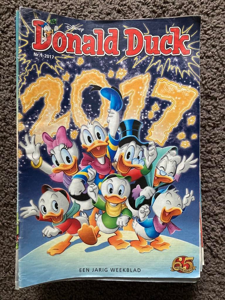 Donalds Ducks jaargang 2017 - 54 boekjes, Meerdere stripboeken, Ophalen of Verzenden, Zo goed als nieuw