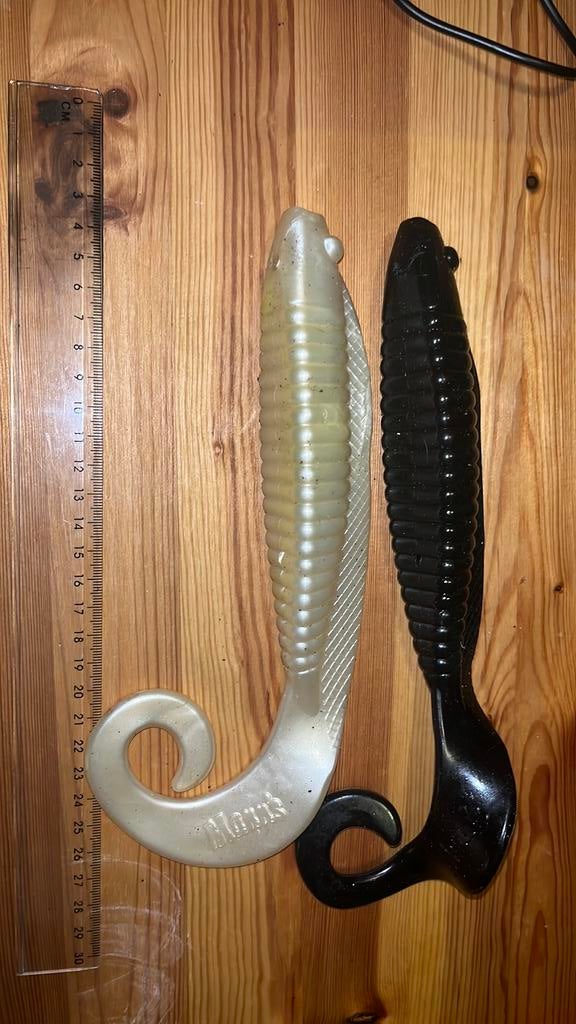 Grote shad 21 cm, Ophalen of Verzenden, Zo goed als nieuw, Overige typen