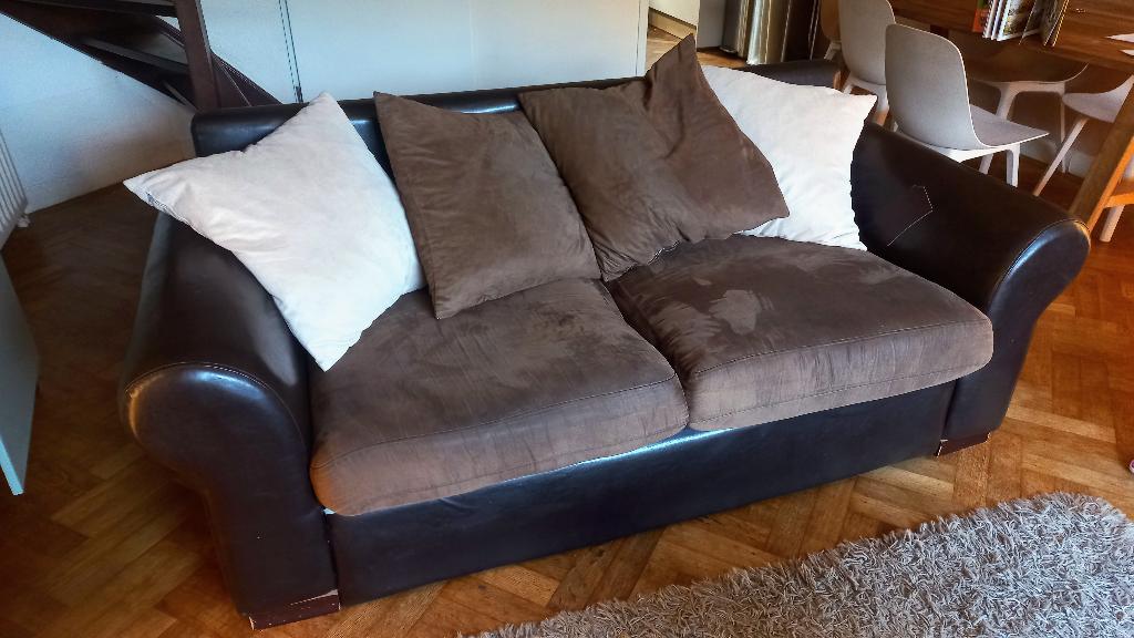 Maisons du Monde bank GRATIS, Ophalen, Gebruikt, 100 tot 125 cm, 150 tot 200 cm