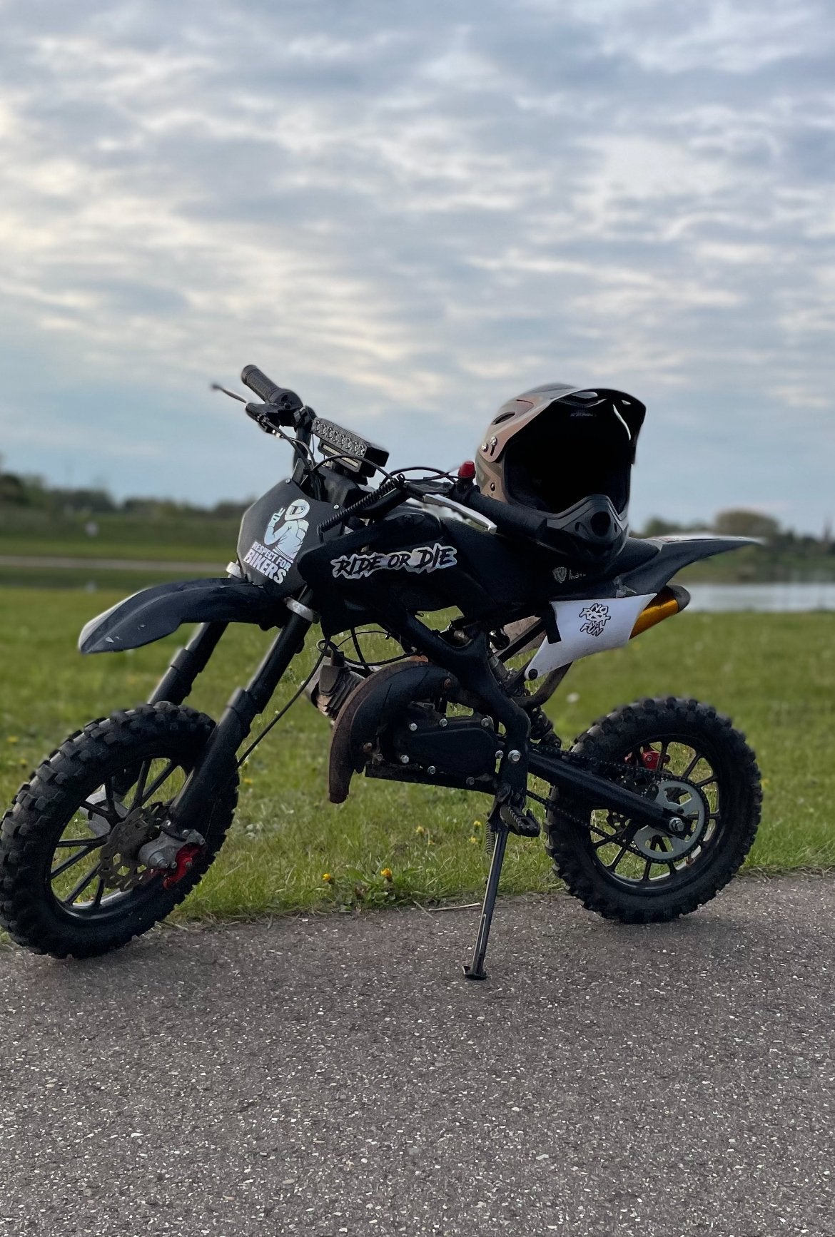 Minibike 49cc, Ophalen, Gebruikt, Pitbike, 50 cc