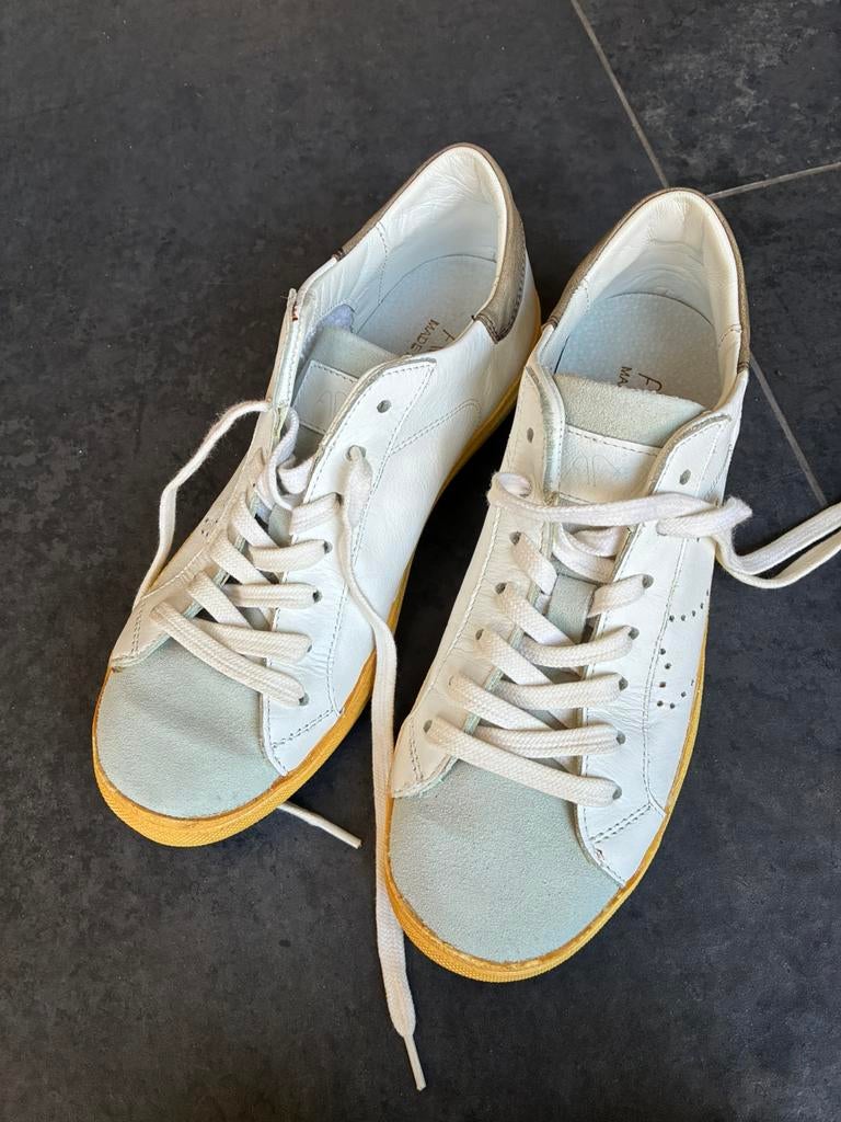 AMA BRAND Nieuwe leren schoenen 39, Ophalen of Verzenden, Nieuw, Wit, Sneakers of Gympen
