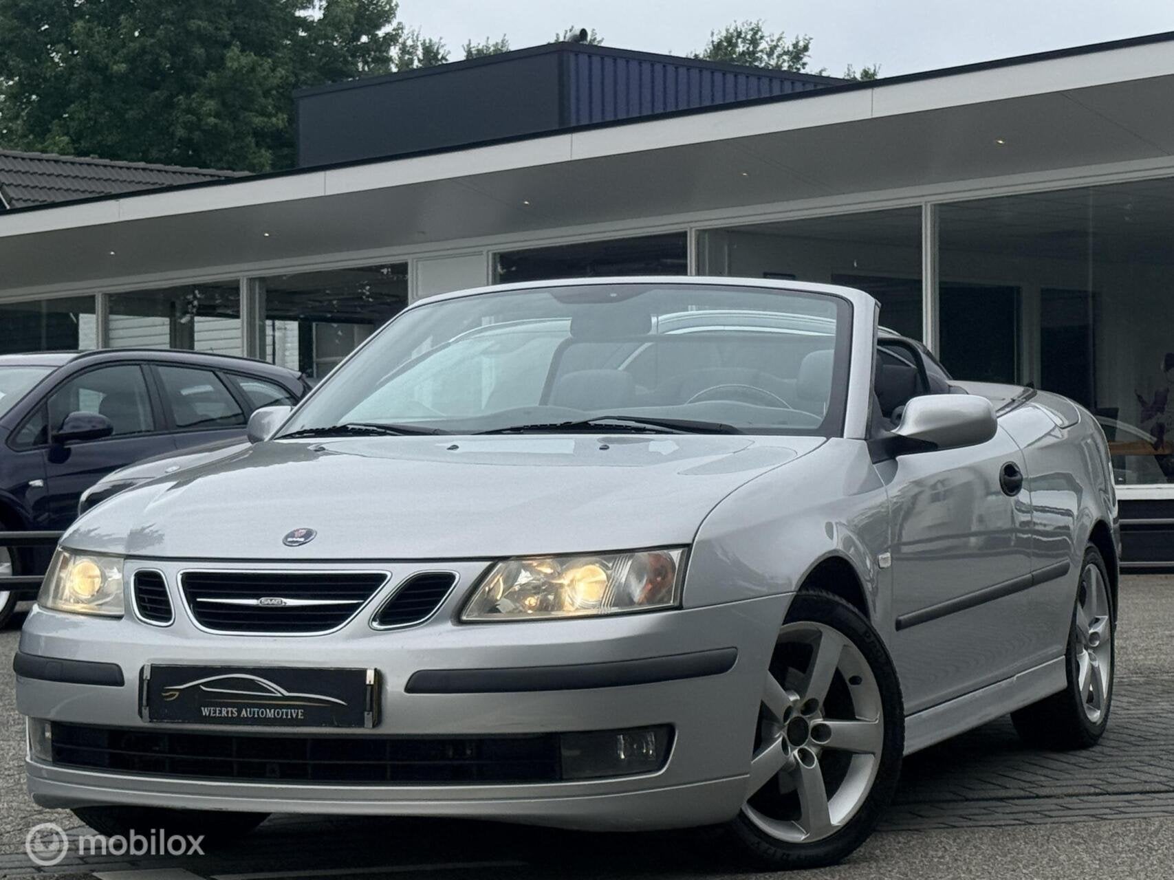 Saab 9-3 Cabrio 1.8t AUT|LEDER|CRUISE|AIRCO|PDC|TREKHAAK|NAP, Auto's, 1998 cc, Gebruikt, Zwart, 4 cilinders