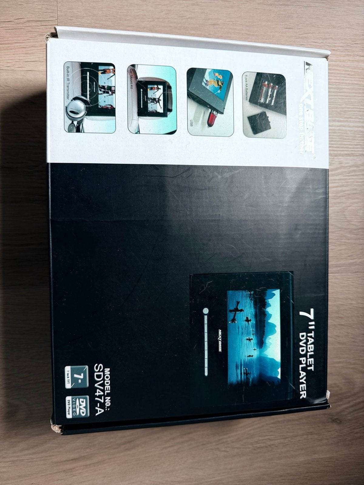 Nextbase SDV47-A 7" Draagbare DVD Speler, Gebruikt, Draagbaar, Ophalen, Overige merken