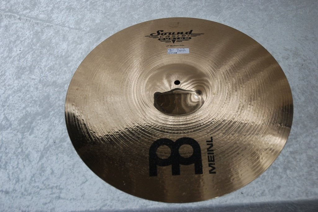 Meinl Soundcaster custom medium ride 2394gr. 20 inch, Gebruikt, ., Drums of Percussie, Ophalen of Verzenden
