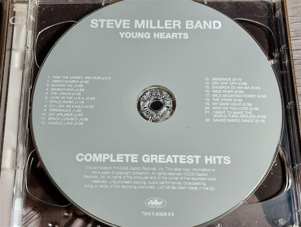 The Steve Miller Band - Young Hearts [Complete Greatest Hits, Ophalen of Verzenden, Zo goed als nieuw, Poprock
