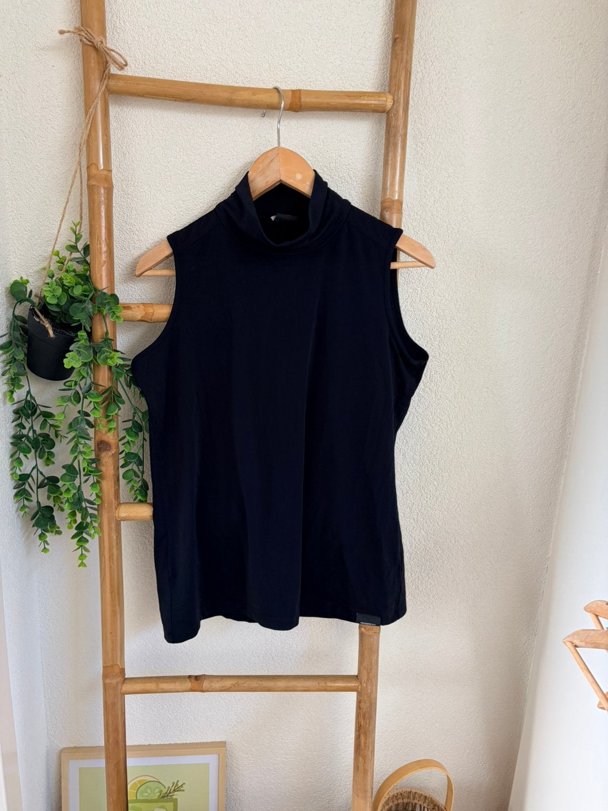 Penn & Ink travelstof top maat 40, Kleding | Dames, Maat 38/40 (M), Zwart, Ophalen of Verzenden, Zo goed als nieuw