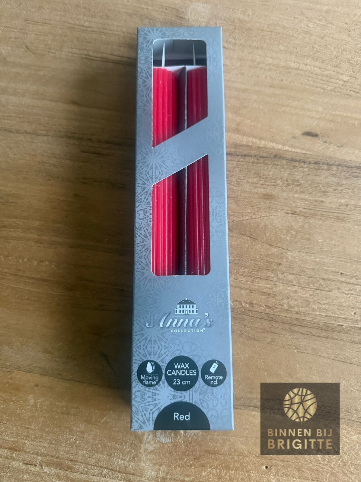 LED dinerkaars rood, Nieuw, Ophalen of Verzenden, X, 23 cm