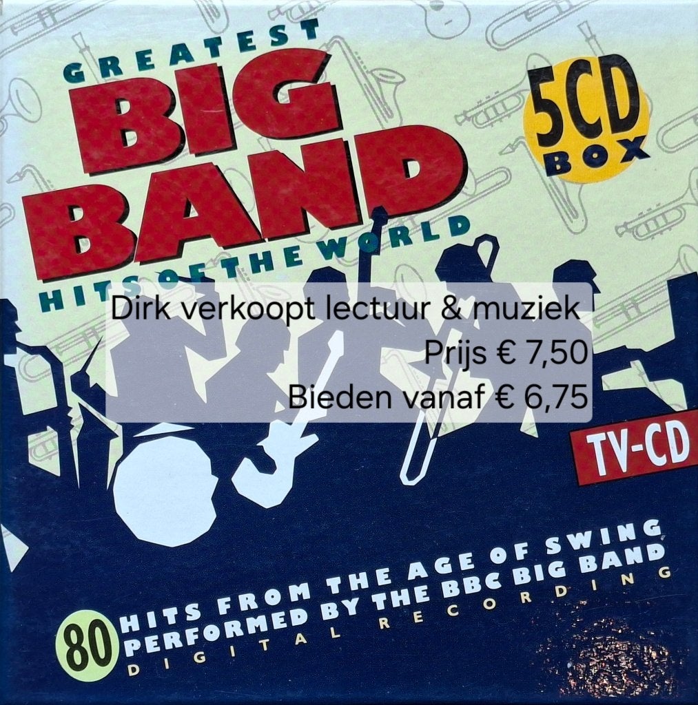 Greatest big band hits of the world, 80 hits from the age of, Overige genres, Ophalen of Verzenden, Zo goed als nieuw, Verzamelalbum
