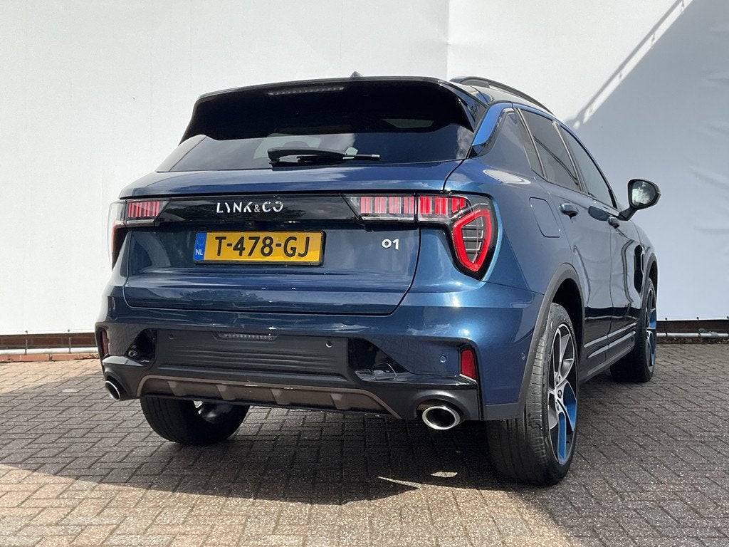 Lynk & Co 01 1.5 PHEV 262PK Adapt.Cruise Zwarte Hemel 360, Auto's, Lynk & Co, Euro 6, Blauw, 120 €/maand, Bedrijf