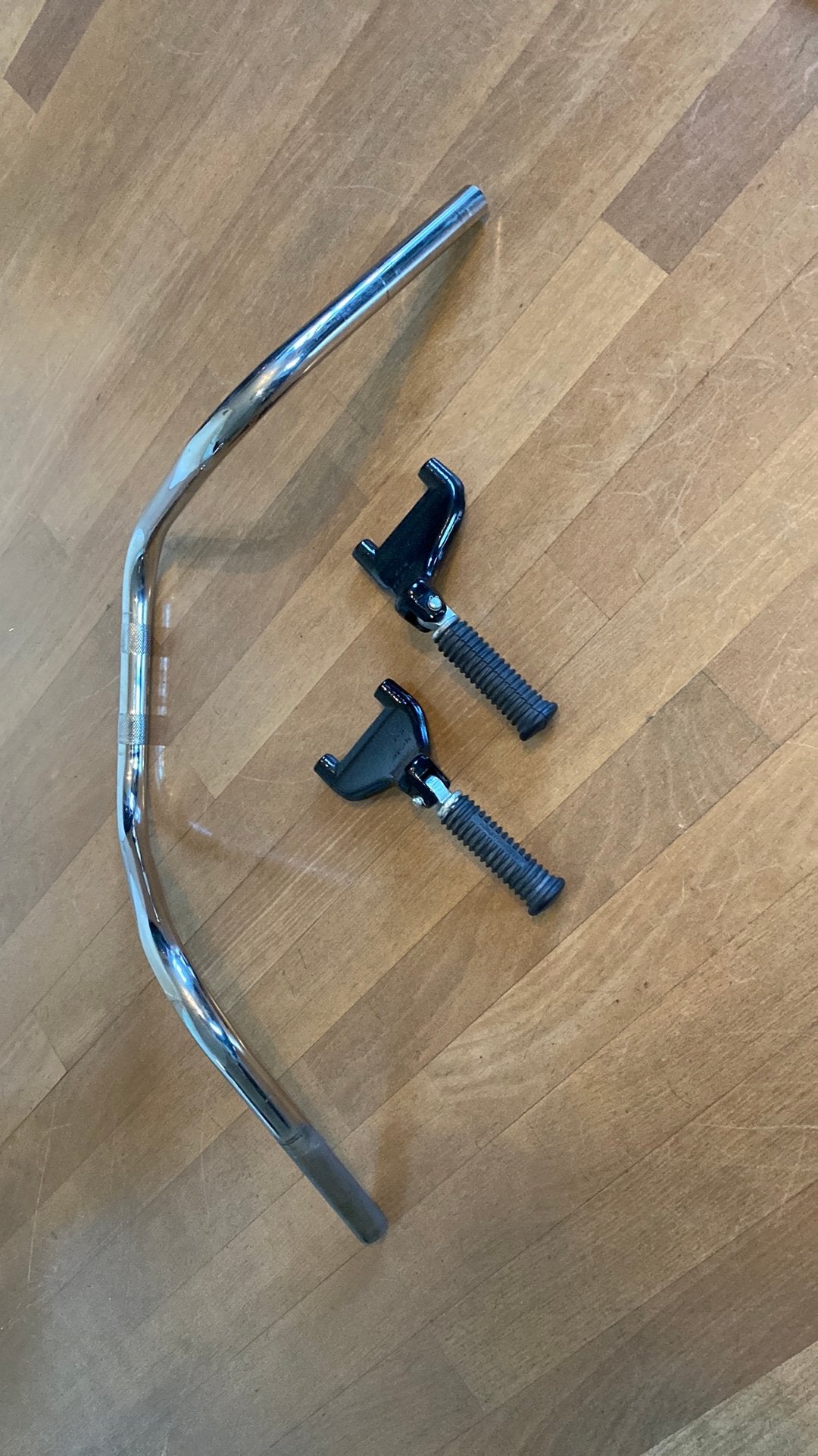 Harley Davidson Chopper xl 1200c stuur en voetsteunen, Motoren, Ophalen, Gebruikt