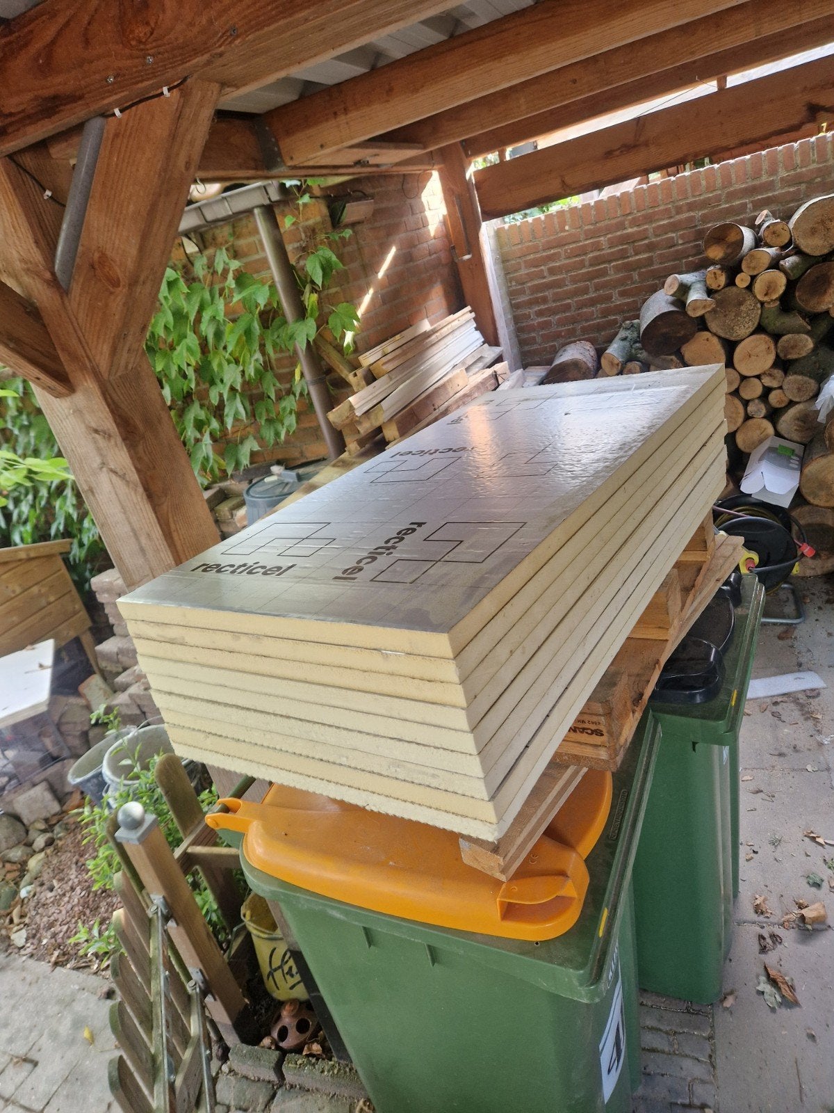 25 Recticel isolatieplaten - Nieuw 60x120, Vloerisolatie, Nieuw, Hardschuim (Pir), 15 m² of meer