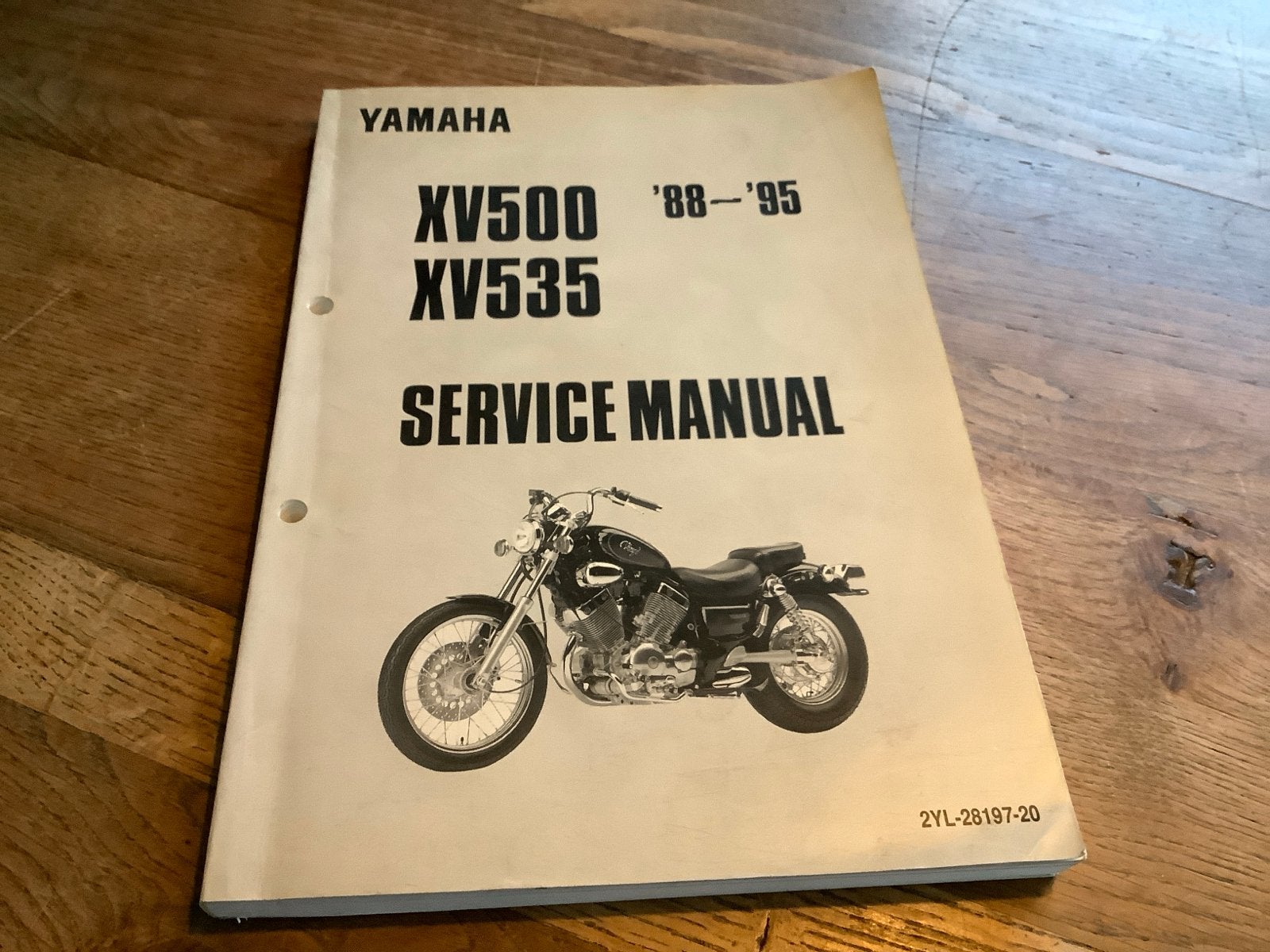 Yamaha XV500 XV535 Service Manual '88-'95, Verzenden, Yamaha