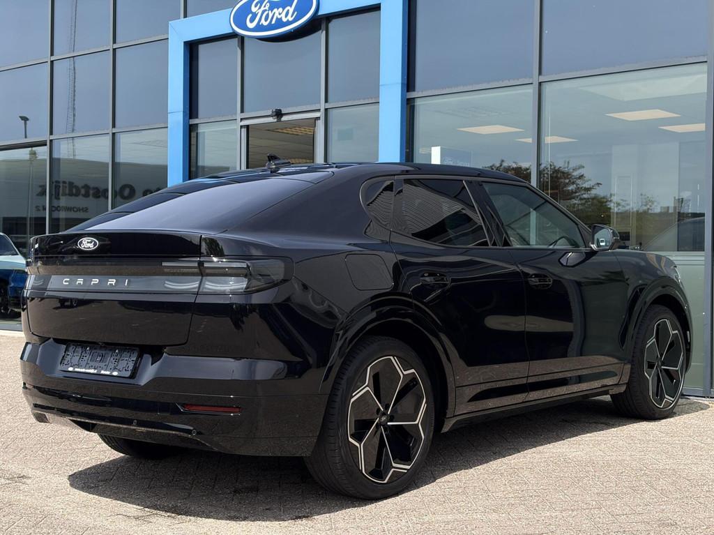 Ford Capri Premium Extended Range RWD 77 kWh Winterpack Adap, Automaat, Achterwielaandrijving, Gebruikt, Zwart