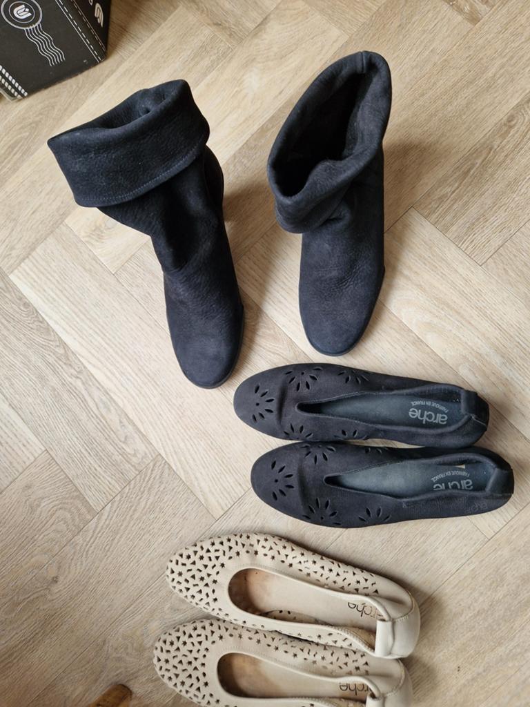 Arche damesschoenen maat 36, Kleding | Dames, Schoenen, Ophalen, Zwart, Lage of Enkellaarzen, Zo goed als nieuw