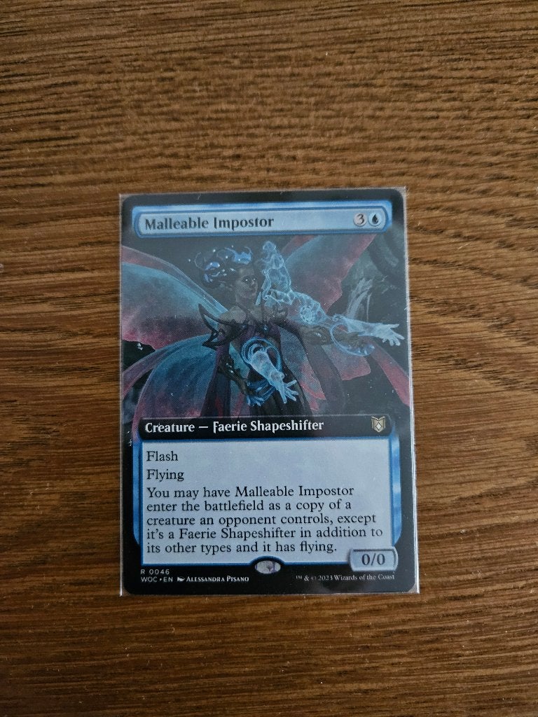 Malleable Impostor EXTRA MTG, Ophalen of Verzenden, Nieuw, Losse kaart