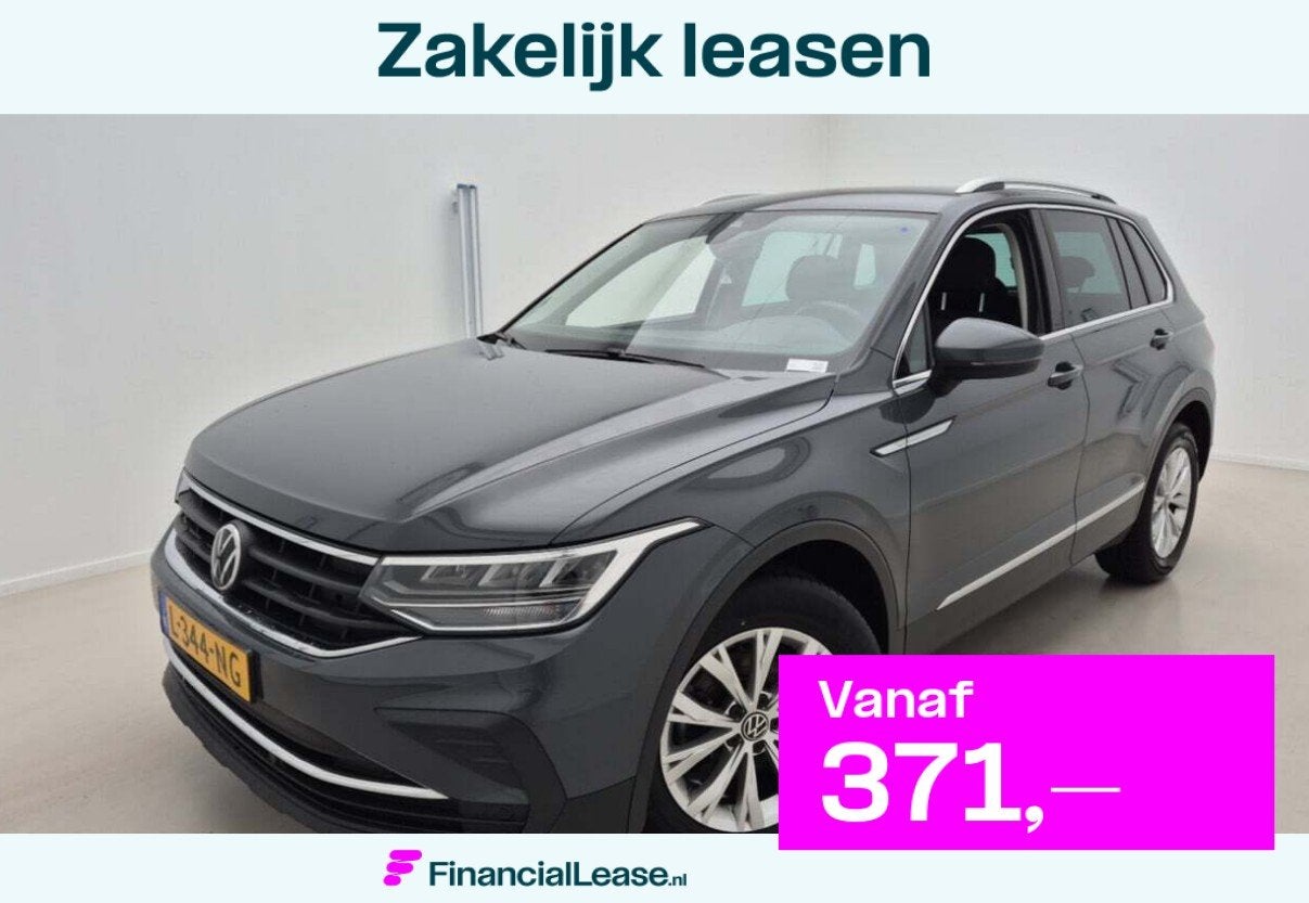 Volkswagen Tiguan 1.5 TSI Life Business | 150 PK | Trekhaak, Voorwielaandrijving, 12 maanden, Stof, 4 cilinders