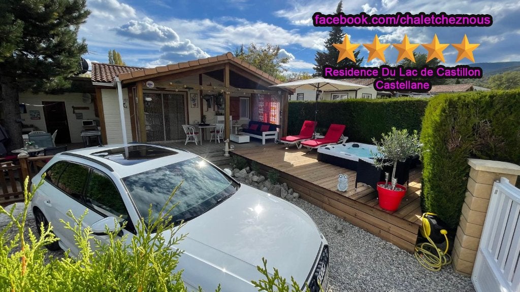 Chalet Castellane cote d'azur Gorgesduverdon Airco & Jacuzzi, Drie personen of meer