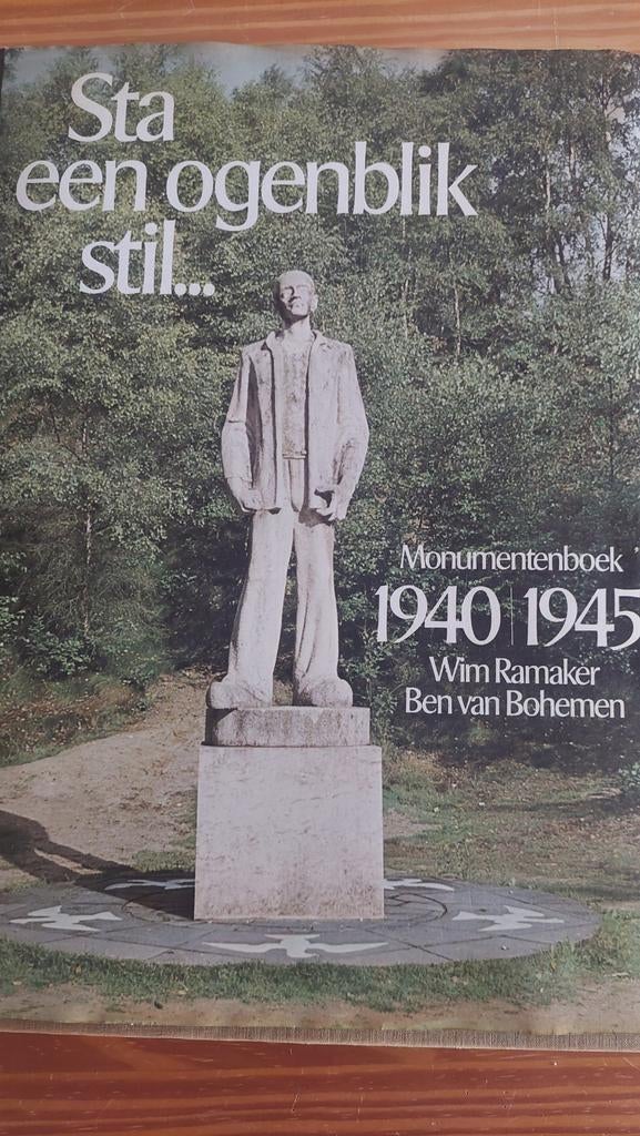 Monumentenboek 1940-1945 - Wim Ramaker & Ben van Bohemen, Ophalen of Verzenden, 20e eeuw of later, Gelezen, Wim Ramaker, Ben van Bohemen