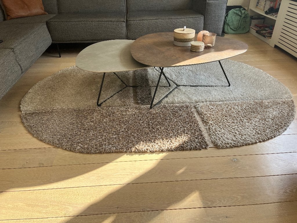 Ovaal vloerkleed, Huis en Inrichting, Ophalen, Gebruikt, 150 tot 200 cm, 200 cm of meer