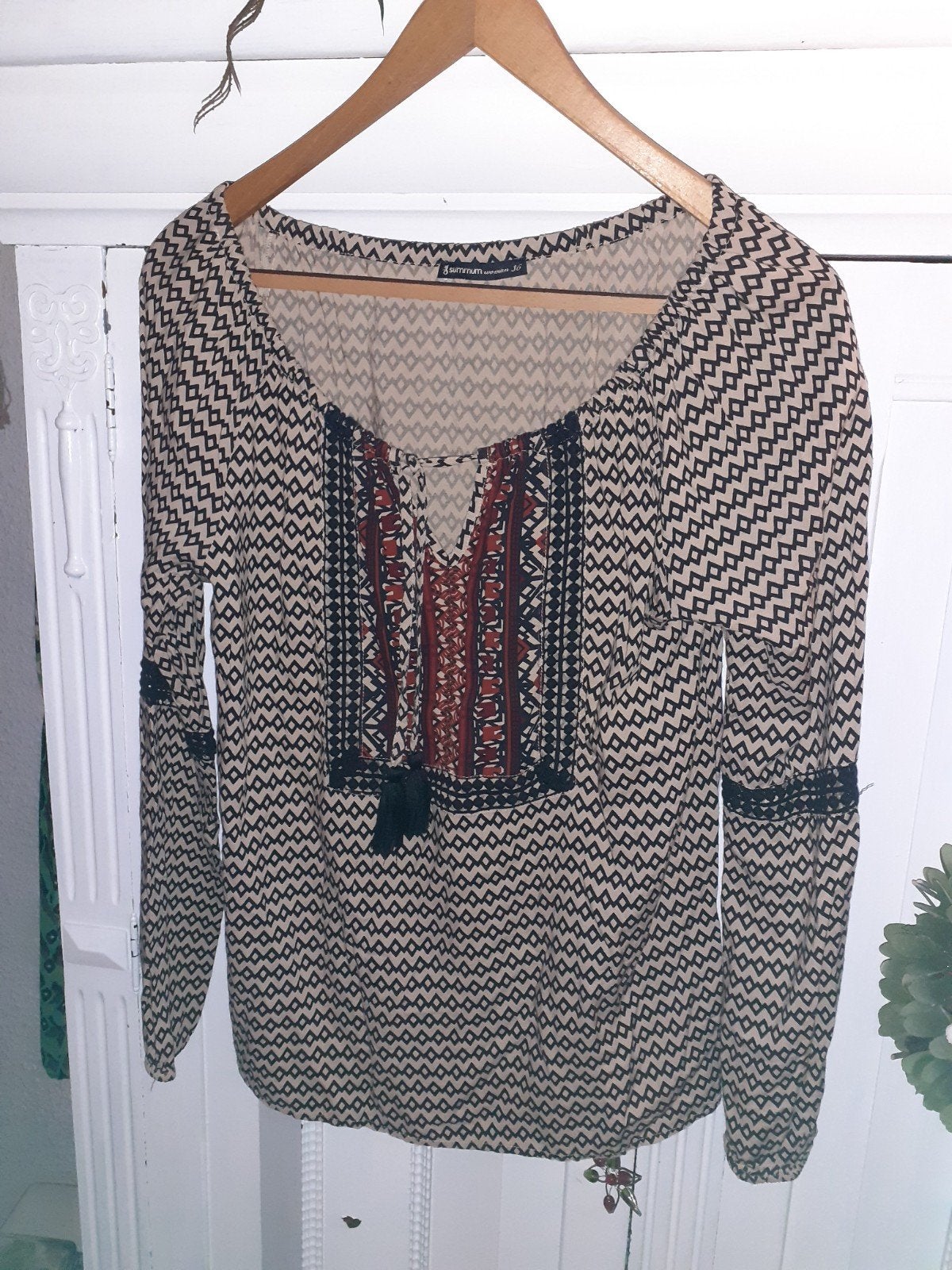 Summum Woman Ibiza Boho Blouse Maat 36, Summum Woman, Overige kleuren, Ophalen of Verzenden, Zo goed als nieuw