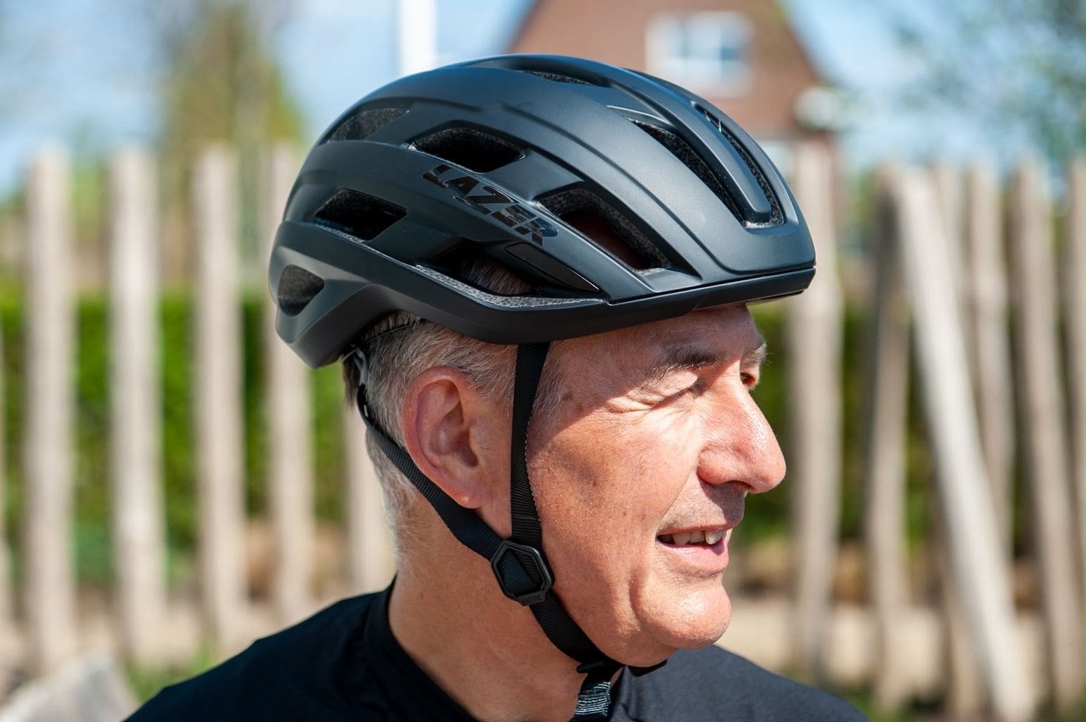 Lazer Strada KinetiCore Fietshelm - Mat Zwart, Ophalen, Zo goed als nieuw, M, Heer of Dame