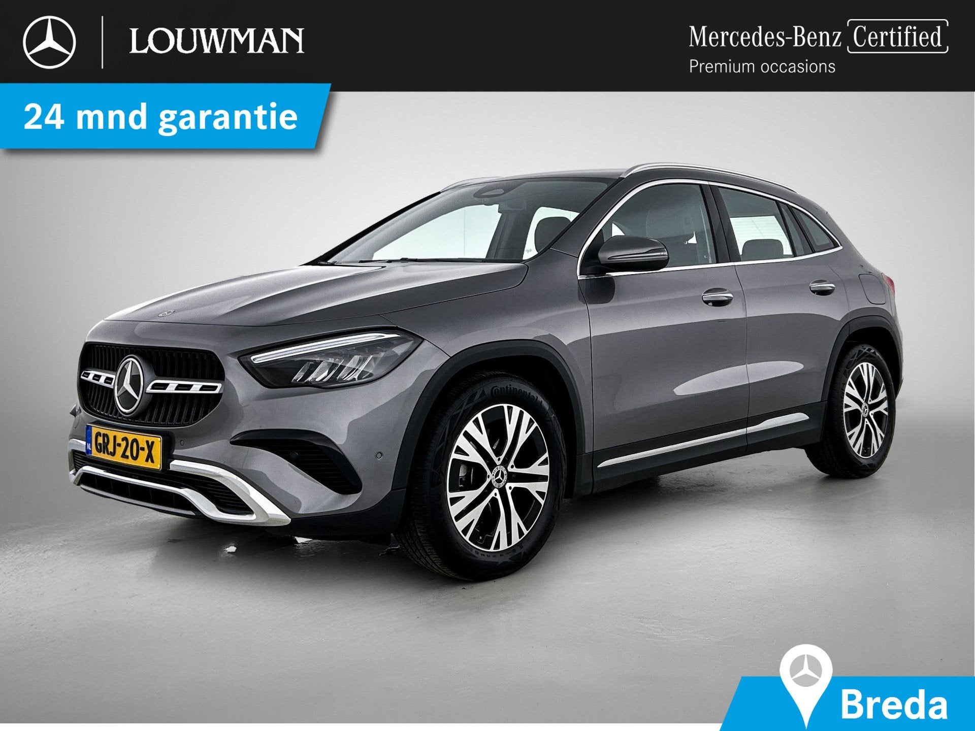 Mercedes-Benz GLA 180 Star Edition Luxury Line | Leder | Key, Auto's, 15 km/l, Gebruikt, Euro 6, 4 cilinders