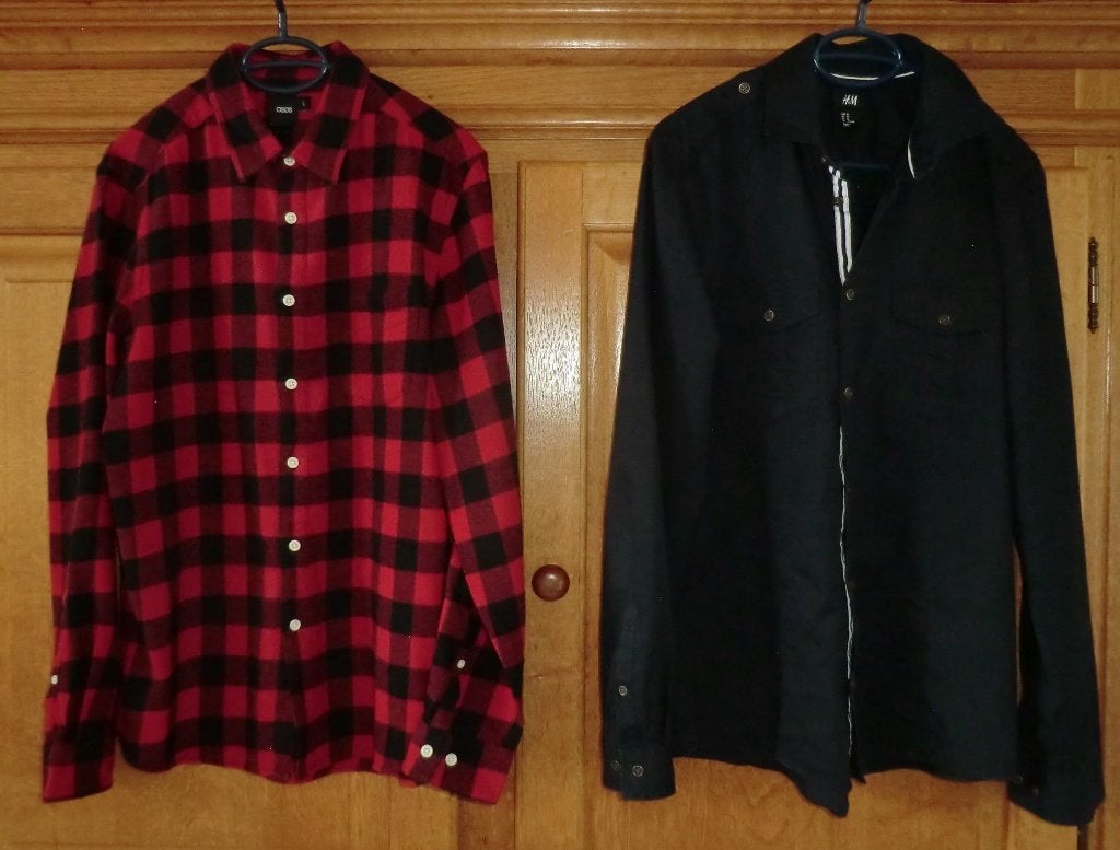 Zwart Overhemd maat M van Hennes & Mauritz, H&M z.g.a.nw., Kleding | Heren, Zwart, Zo goed als nieuw, H&M, Halswijdte 39/40 (M)