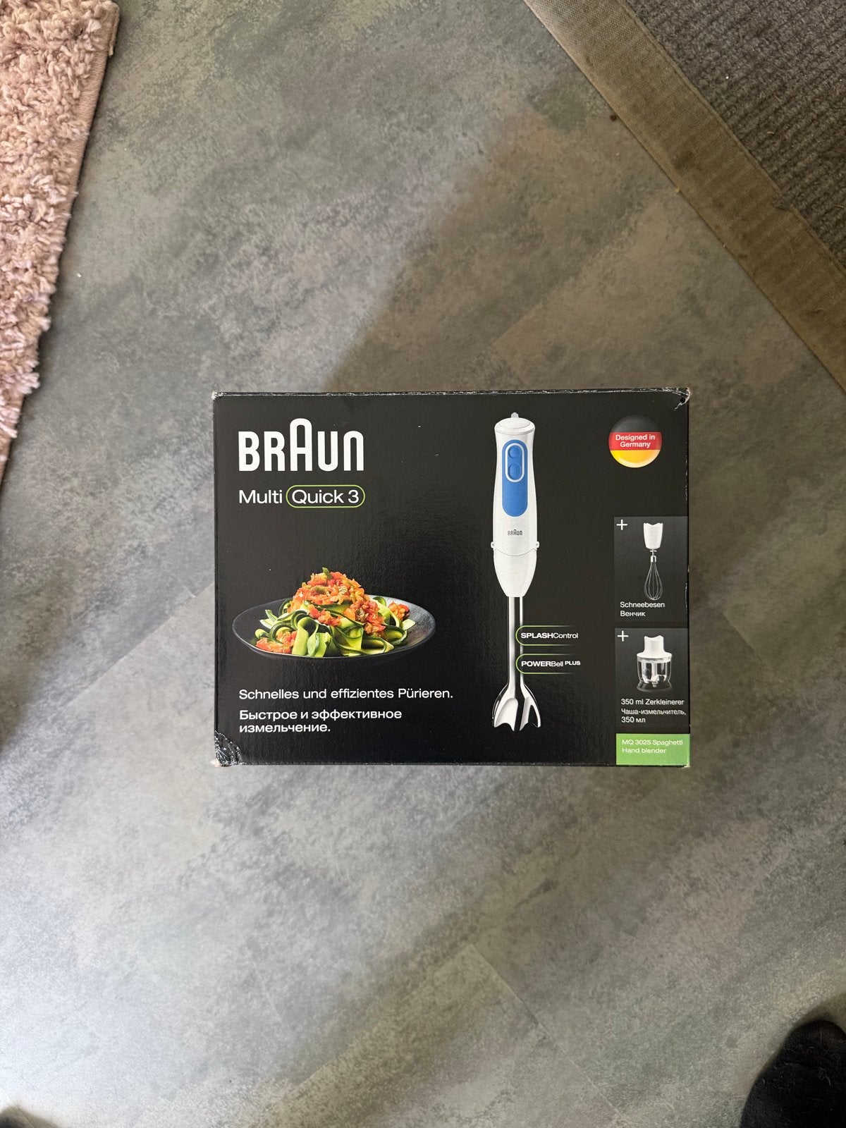 Braun MultiQuick 3 Staafmixer - Compleet en Ongebruikt, Ophalen, Nieuw