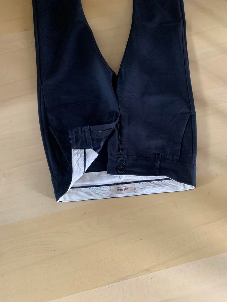 Mos Mosh broek, maat 34, Kleding | Dames, Blauw, Ophalen of Verzenden, Zo goed als nieuw, Maat 34 (XS) of kleiner