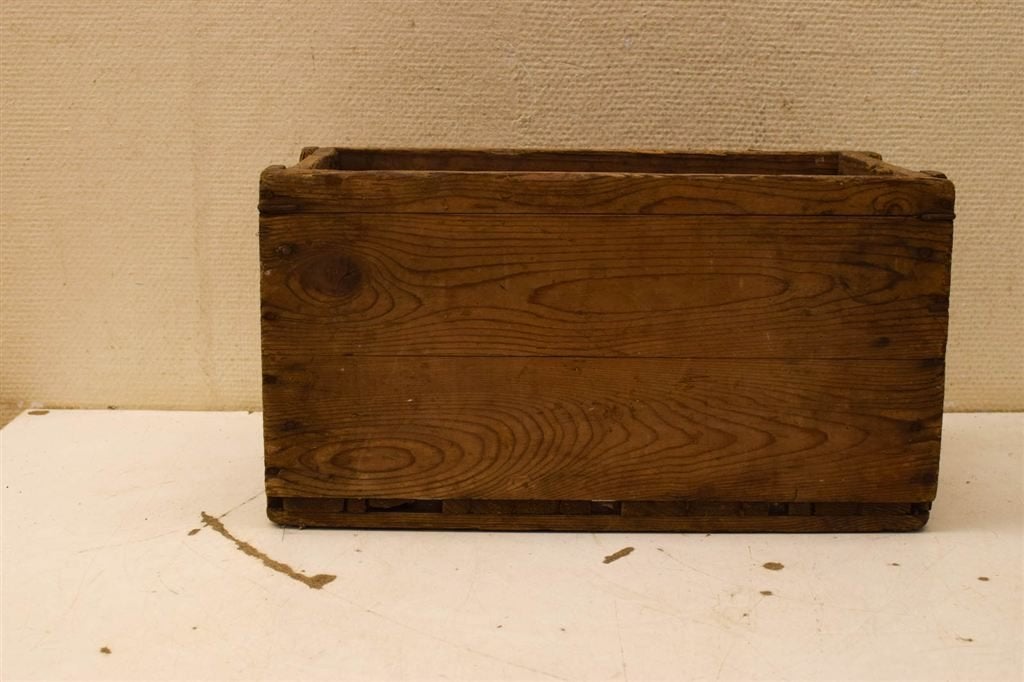 Houten kratje 47742, 100 cm of meer, Minder dan 35 cm, Ophalen of Verzenden, Minder dan 40 cm