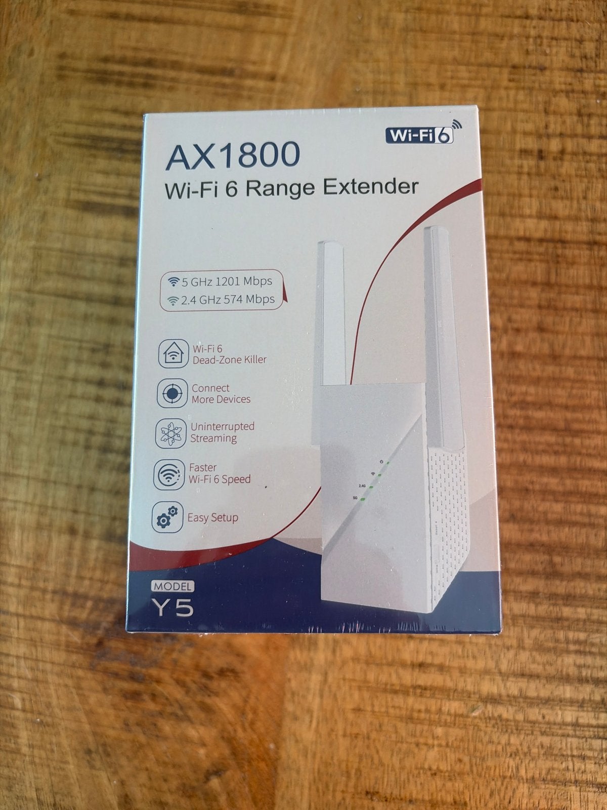 AX1800 Wi-Fi 6 Range Extender Y5 - Nieuw in verpakking, Ophalen of Verzenden, Nieuw