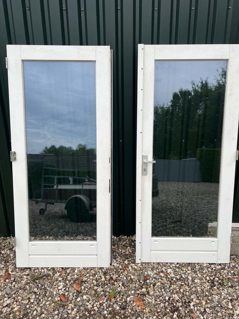 Tuindeuren Merbau, Ophalen of Verzenden, Gebruikt, Buitendeur, 200 tot 215 cm