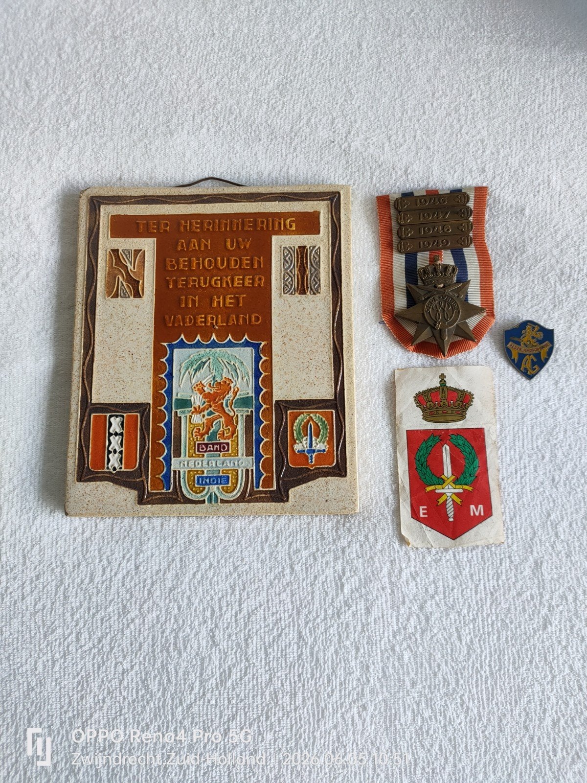 KNIL militaria, Verzenden, Gebruikt, Poppenhuis