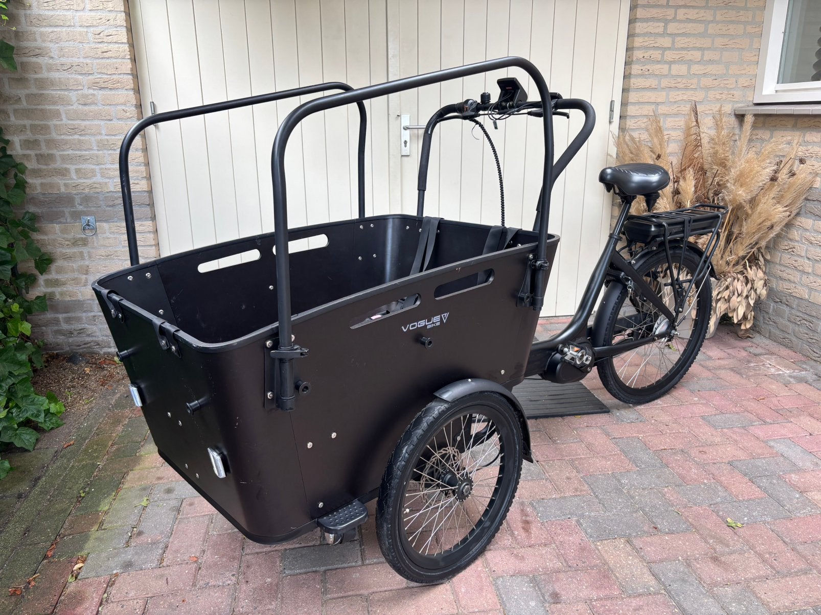 Vogue Carry 3W Elektrische Bakfiets 2022 – 468Wh Accu, Fietsen en Brommers, Fietsen | Bakfietsen, Ophalen, Zo goed als nieuw, 4 kinderen of meer