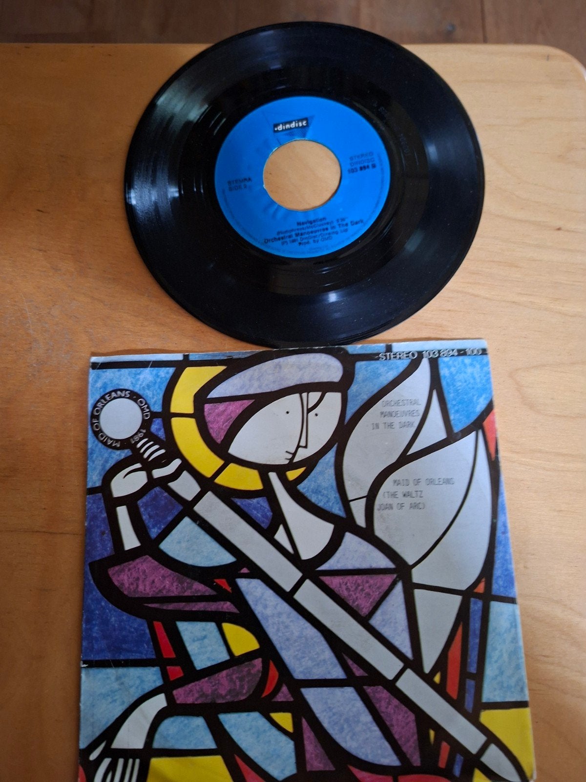 OMD - Maid of Orleans (The Waltz Joan of Arc) Single, Cd's en Dvd's, Vinyl Singles, Gebruikt, Fotohoes, Originele persing, Single