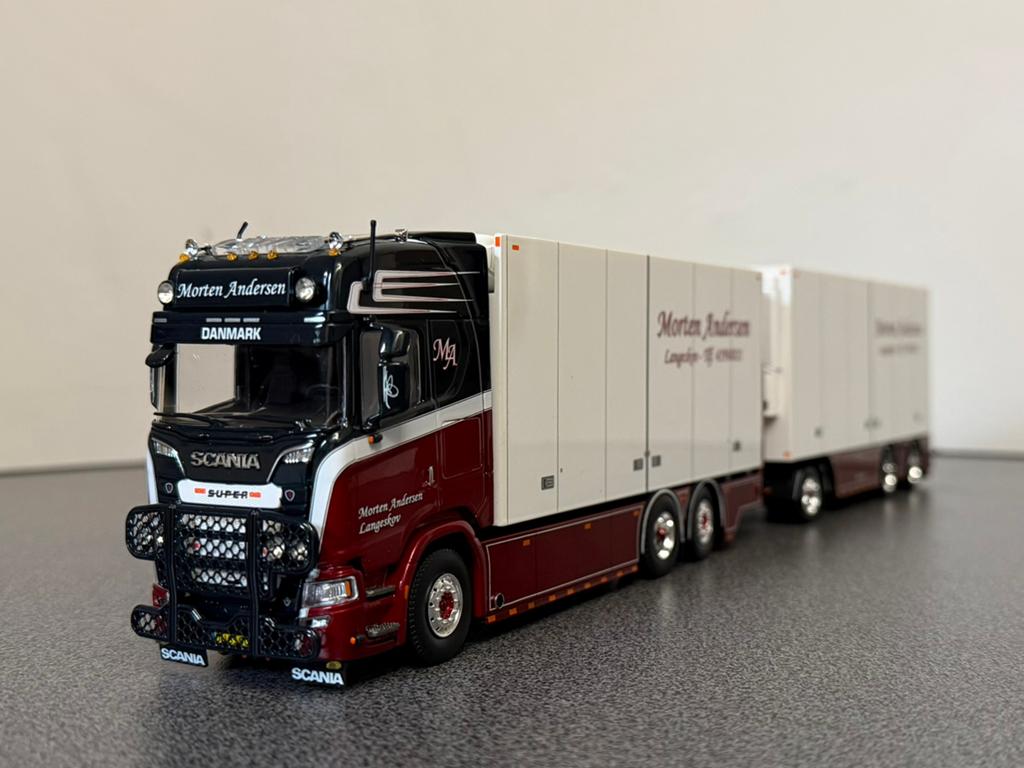 Tekno Morten Andersen, Hobby en Vrije tijd, Modelauto's | 1:50, Ophalen of Verzenden, Nieuw, Bus of Vrachtwagen, Tekno