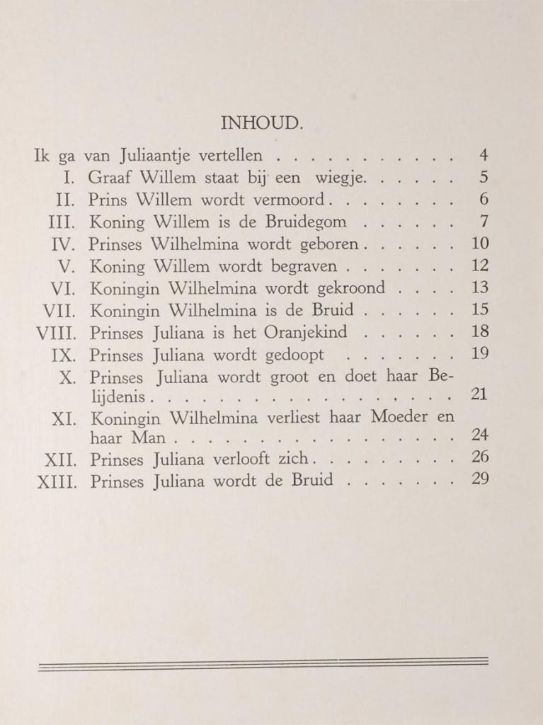 Oranje-Bruidstijd (1936), Verzenden