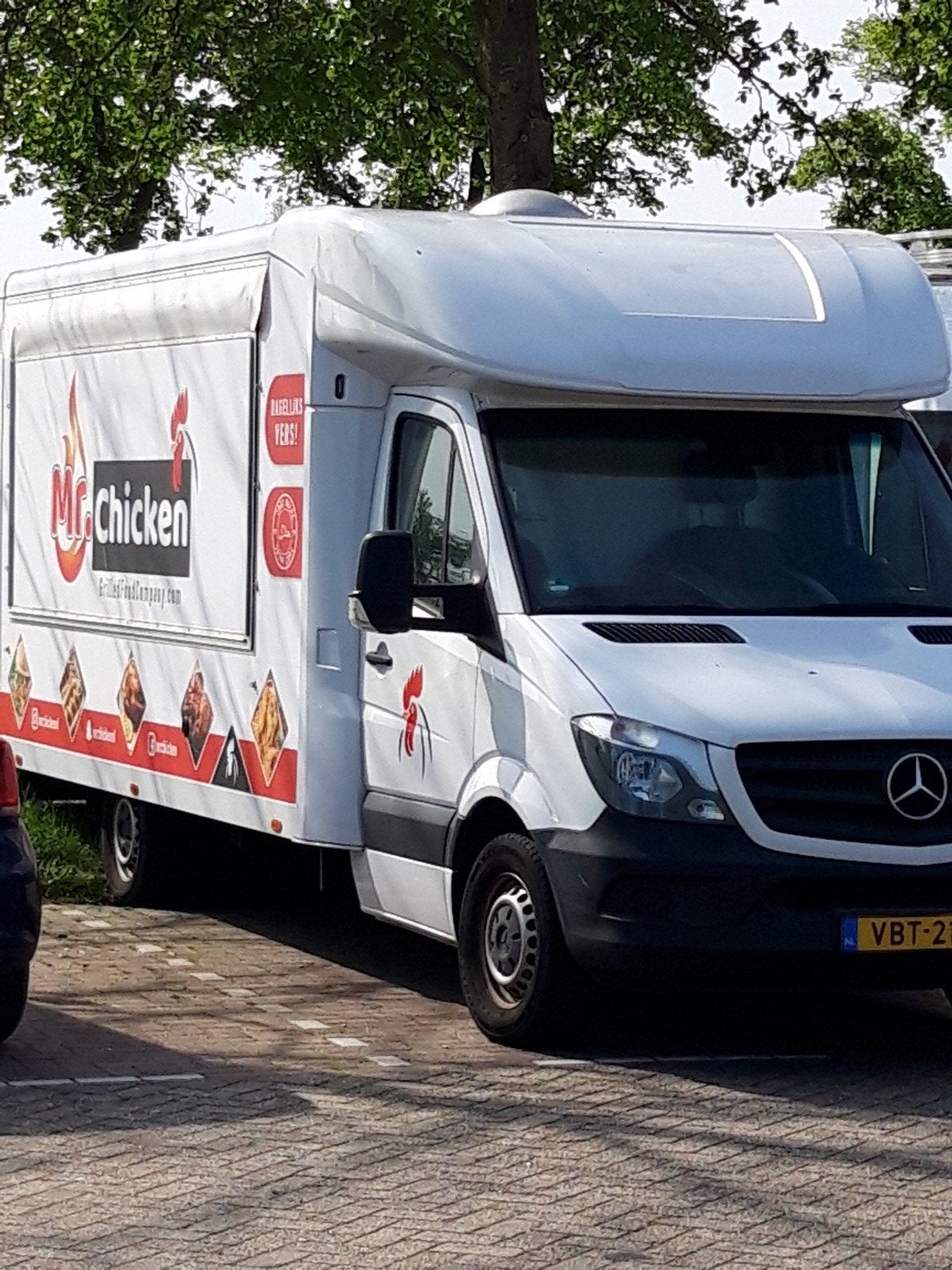 **FOODTRUCK** Mercedes-Benz Sprinter 2016, Auto's, Voorwielaandrijving, Euro 5, Stof, Mercedes-Benz