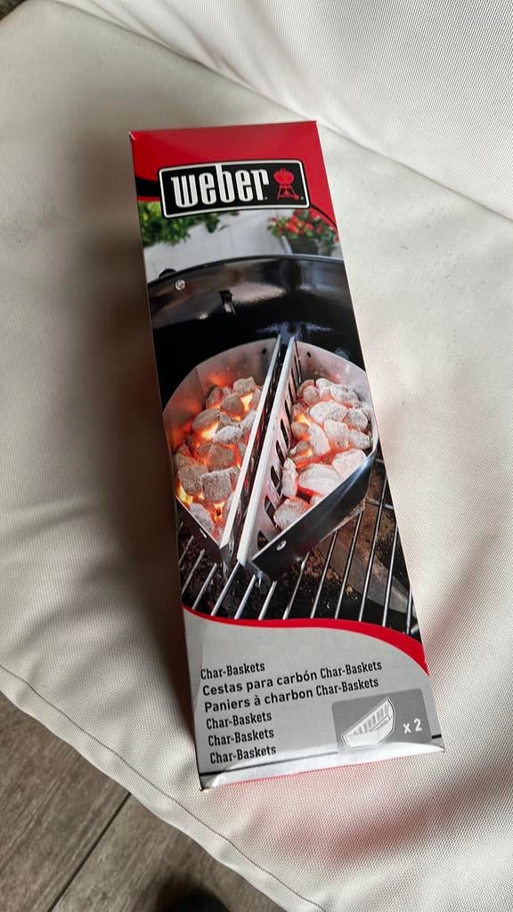 Weber 7403 Char Baskets nieuw in de doos, Ophalen of Verzenden, Nieuw
