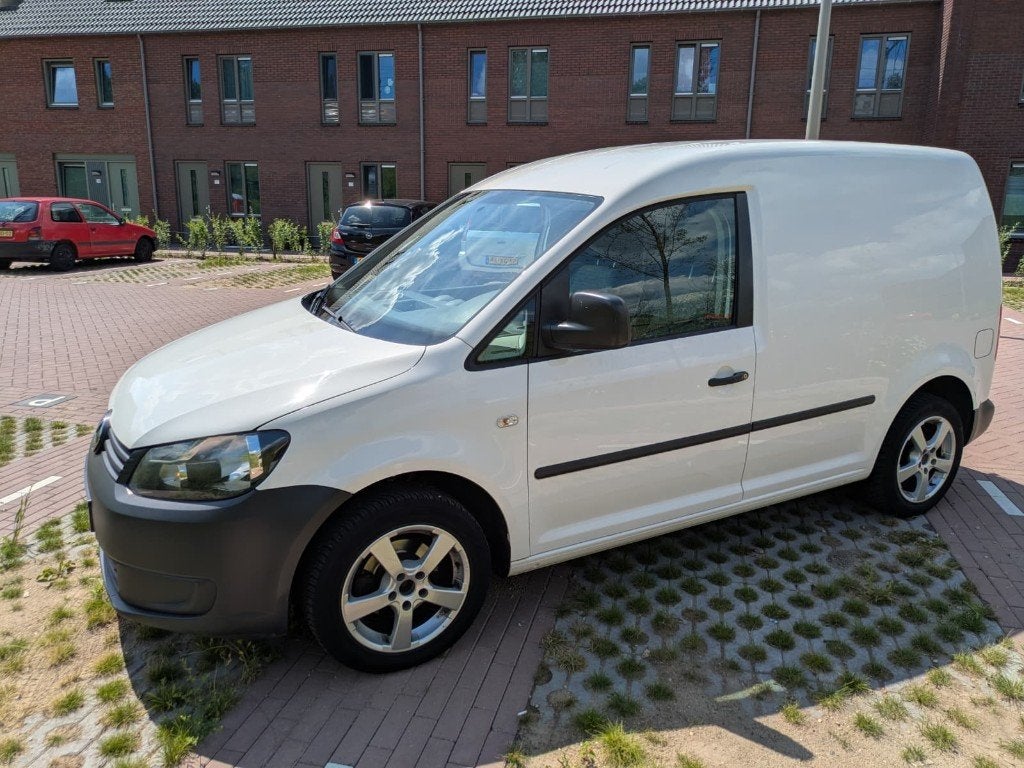 Volkswagen Caddy 1.6 D 55KW 2011, Auto's, Euro 5, 74 pk, Volkswagen, Leder en Stof