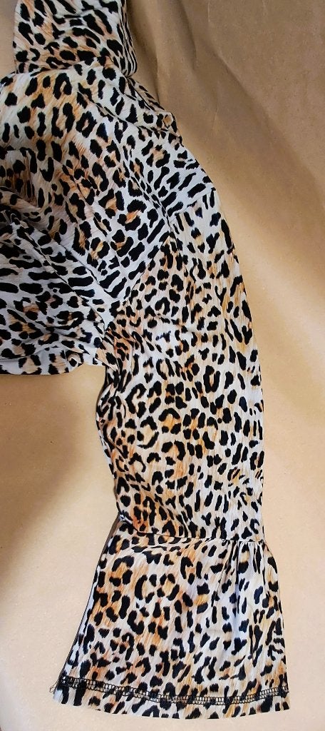 STUDIO ANNELOES💎 dierenprint top bell sleeve mt S, Studio Anneloes, Zo goed als nieuw, Lange mouw, Maat 36 (S)