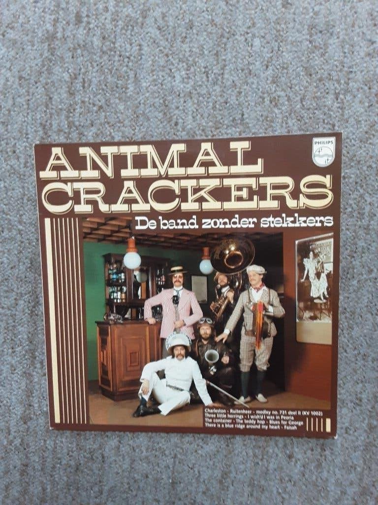 vinyl lp Animal Crackers de band zonder stekkers, LP, Gebruikt, Originele persing, Ophalen of Verzenden