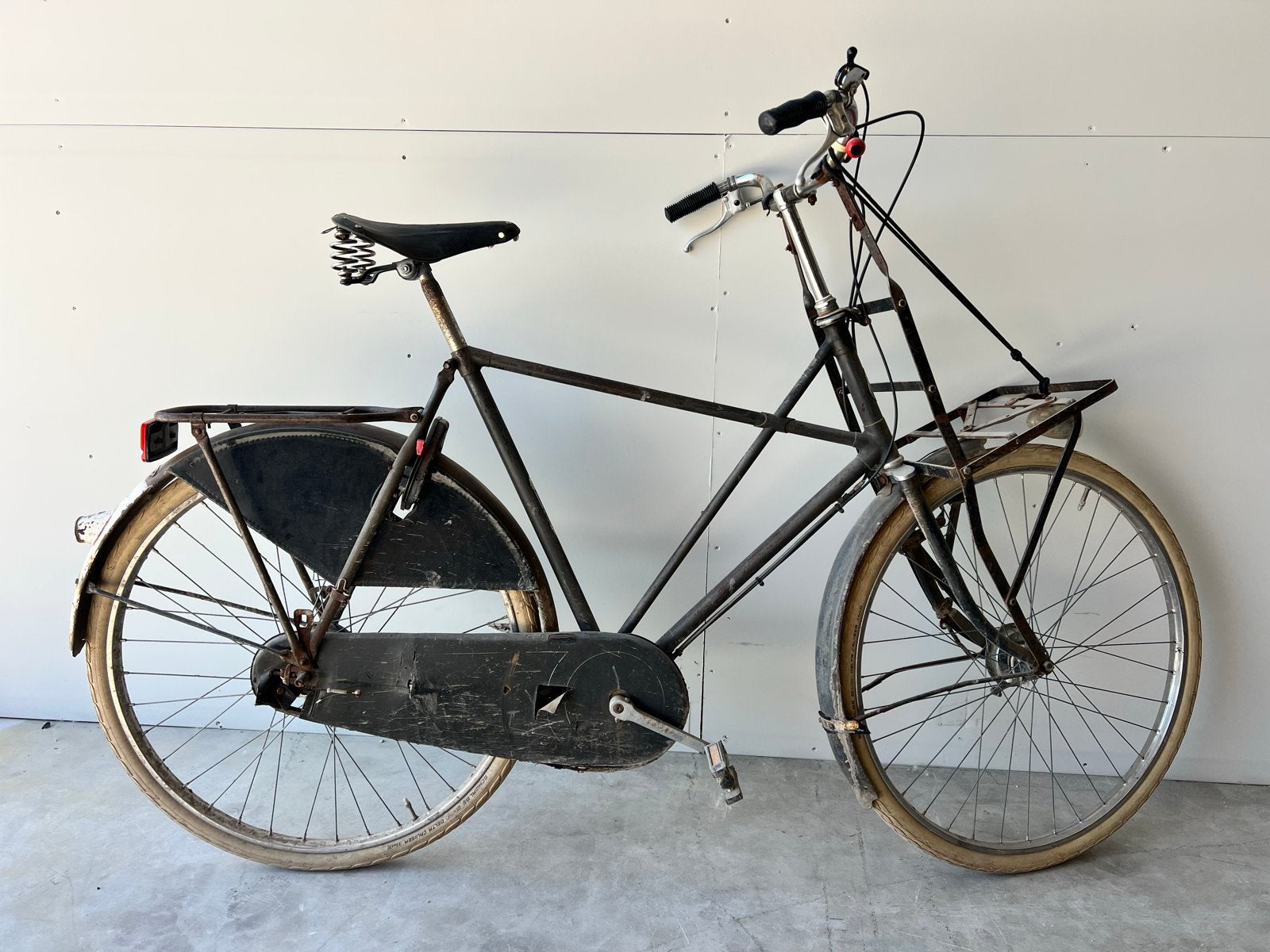 Antieke Gazelle transportfiets - Schuurvondst, Ophalen, Jaren '30