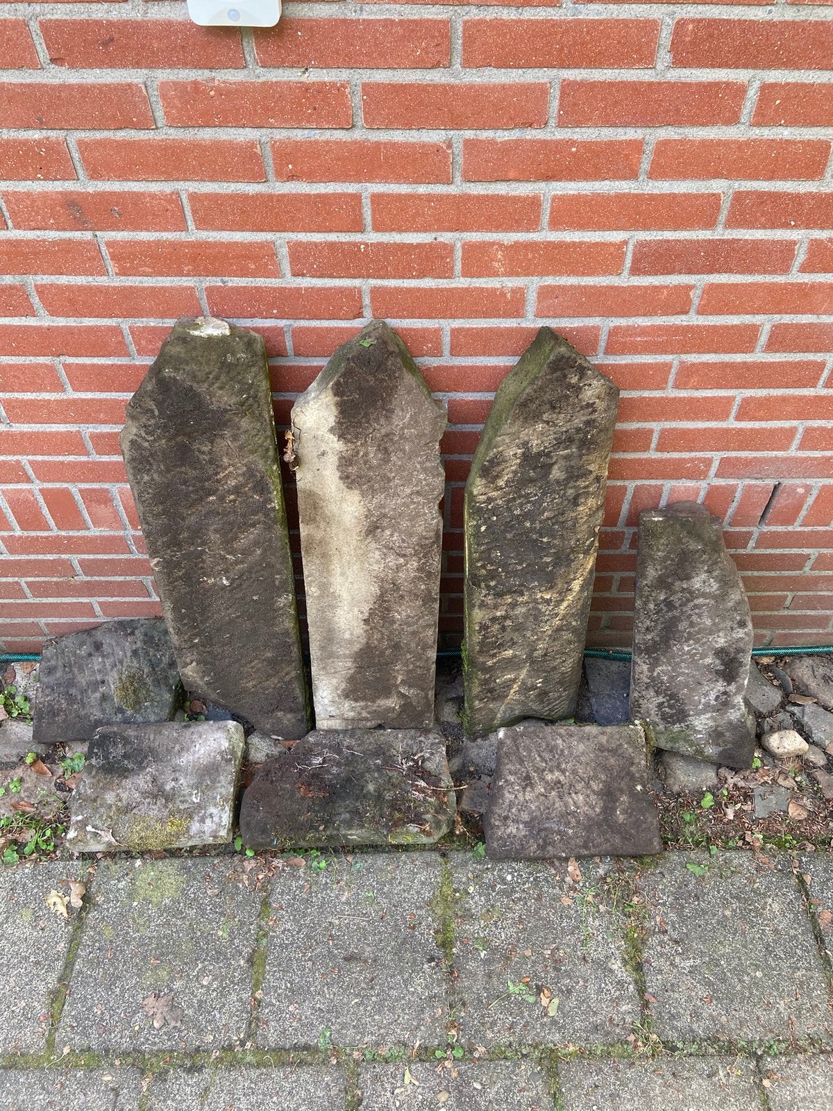 Bentheimer zandsteen, vlakke ‘platen’, Ophalen, Gebruikt, Overige typen, Natuursteen