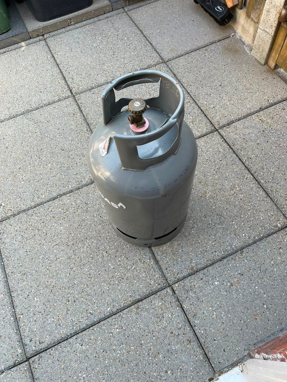 Lege Benegas Professional gasfles 12,2 kg, Ophalen of Verzenden, Zo goed als nieuw