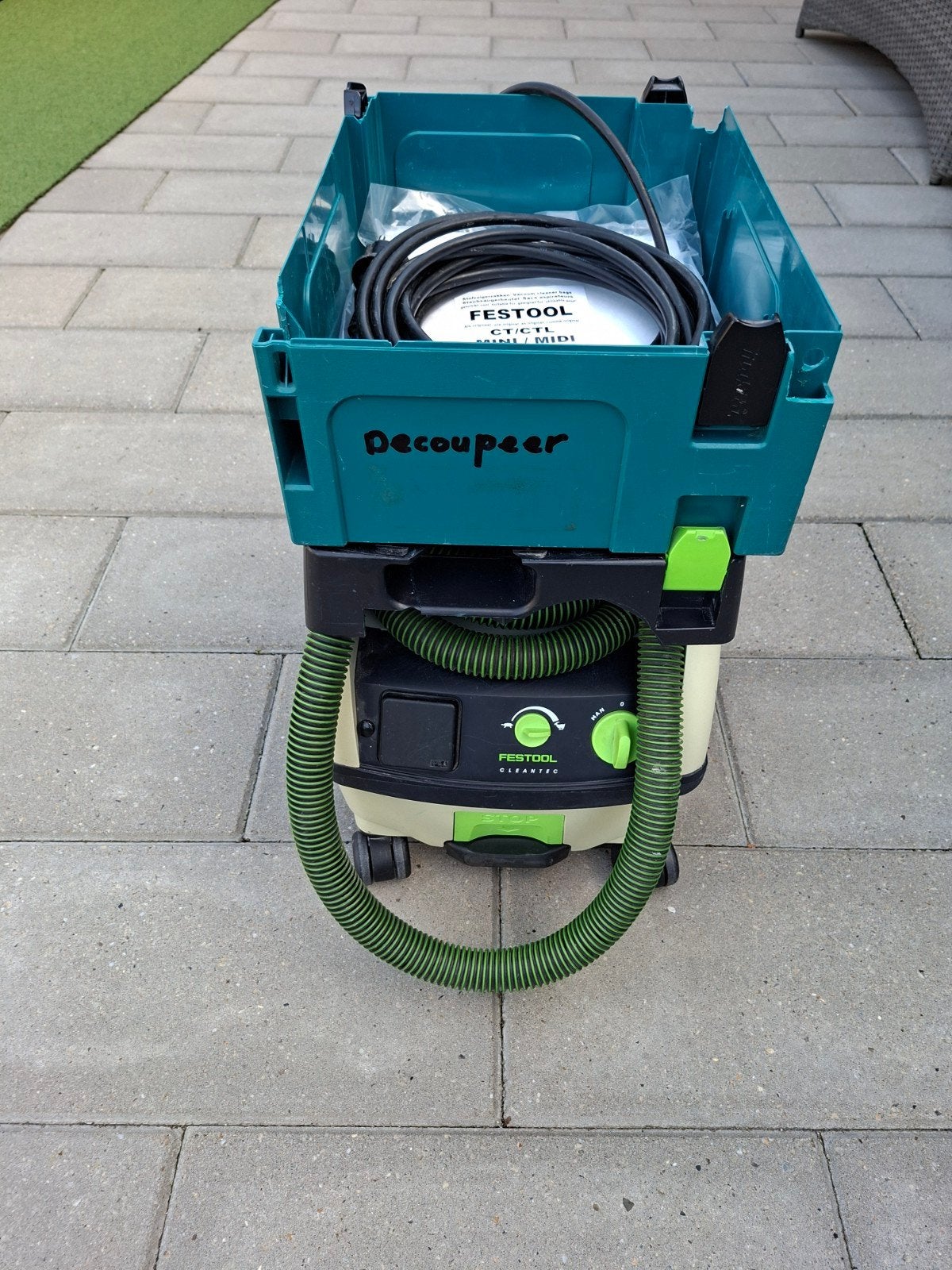 Festool CT Mini mobiele stofafzuiger, Doe-het-zelf en Verbouw, Gereedschap | Overige machines, Ophalen