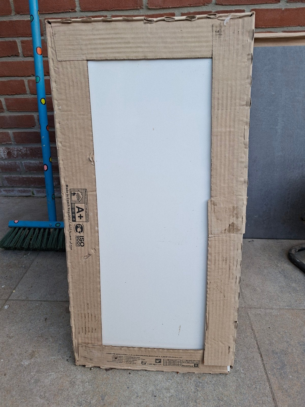 RAKO Witte Glanzende Wandtegels 30x60cm (ongebruikte), Ophalen, 60 cm of meer, Nieuw, 10 m² of meer