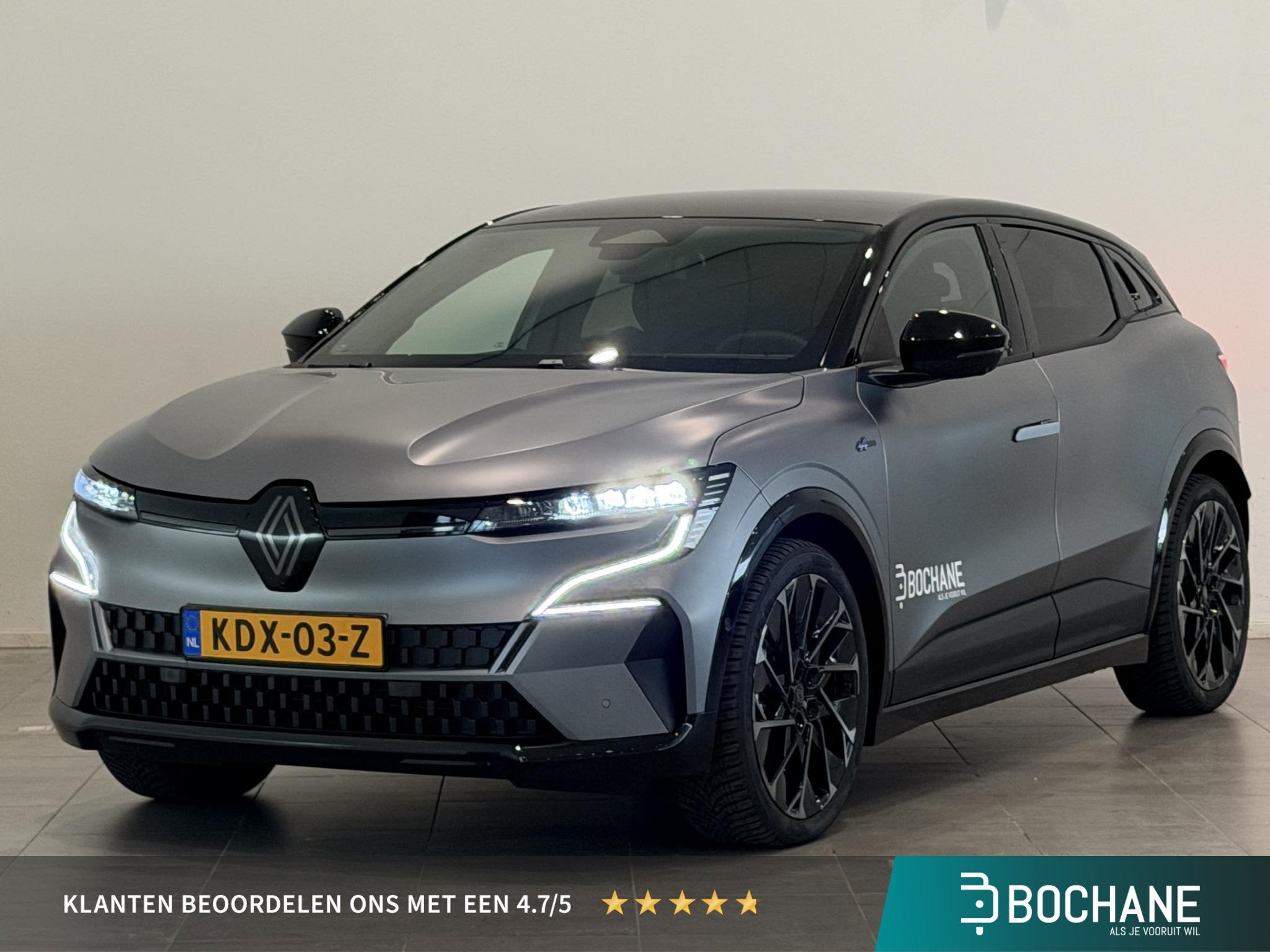 Renault Megane E-Tech Esprit Alpine 220 Comfort Range 60 kWh, 1619 kg, Zilver of Grijs, 900 kg, Te koop